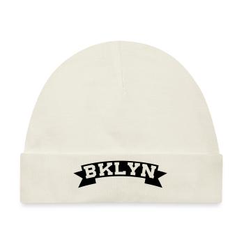 BKLYN / BROOKLYN - Baby Premium Organic Mütze - Naturweiß - Vorne