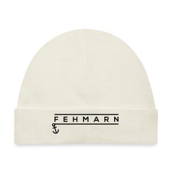FEHMARN - Baby Premium Organic Mütze - Naturweiß - Vorne