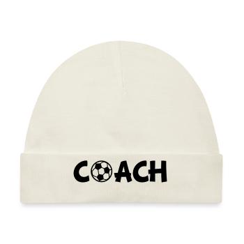 coach - Baby Premium Organic Mütze - Naturweiß - Vorne