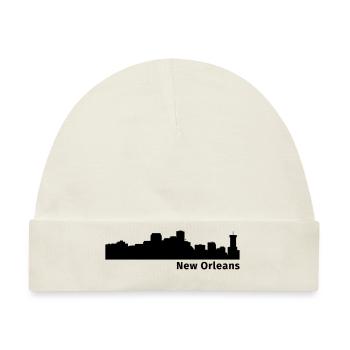 New Orleans - Baby Premium Organic Mütze - Naturweiß - Vorne