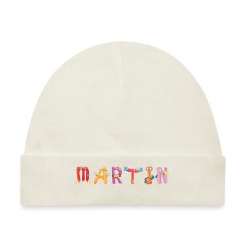 Martin - Baby Premium Organic Mütze - Naturweiß - Vorne