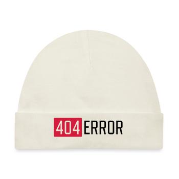 404 ERROR - Baby Premium Organic Mütze - Naturweiß - Vorne