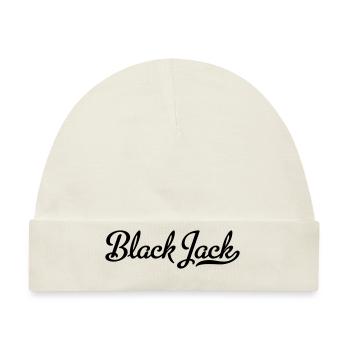 Black Jack - Baby Premium Organic Mütze - Naturweiß - Vorne