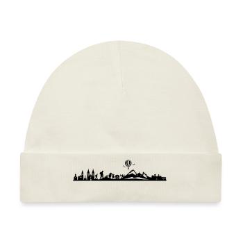 Skyline - Berchtesgaden - Baby Premium Organic Mütze - Naturweiß - Vorne