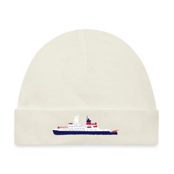Rv Polarstern - Baby Premium Organic Mütze - Naturweiß - Vorne