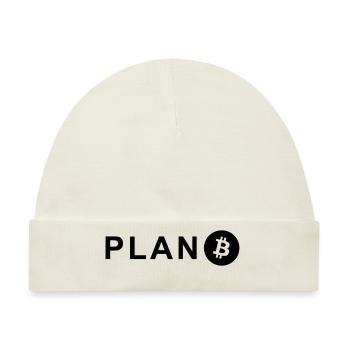 Plan B - Baby Premium Organic Mütze - Naturweiß - Vorne