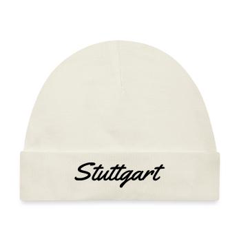 Stuttgart - Baby Premium Organic Mütze - Naturweiß - Vorne