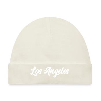 Los Angeles - Baby Premium Organic Mütze - Naturweiß - Vorne