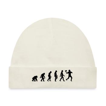 Evolution American Football - Baby Premium Organic Mütze - Naturweiß - Vorne