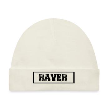 Raver - Baby Premium Organic Mütze - Naturweiß - Vorne