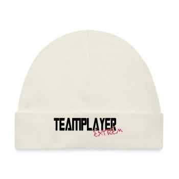 teamplayer extreme - Baby Premium Organic Mütze - Naturweiß - Vorne