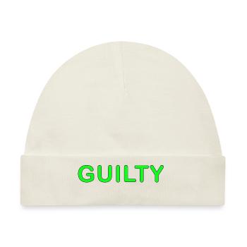 Guilty - Baby Premium Organic Mütze - Naturweiß - Vorne