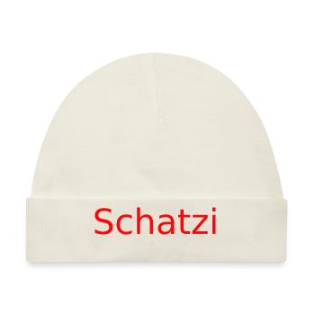 Schatzi ror - Baby Premium Organic Mütze - Naturweiß - Vorne