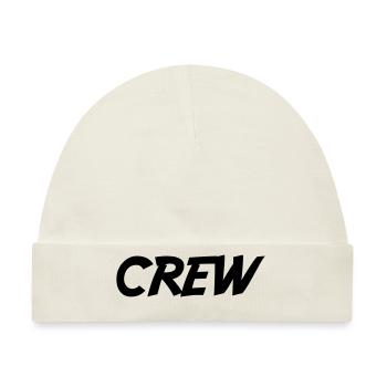 Crew - Baby Premium Organic Mütze - Naturweiß - Vorne