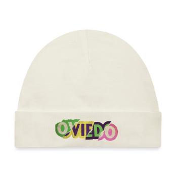 Oviedo Spanien Stadt Schrift Punk Retro Vintage - Baby Premium Organic Mütze - Naturweiß - Vorne
