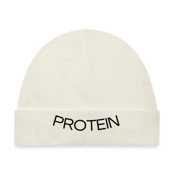 Protein Design - Baby Premium Organic Mütze - Naturweiß - Vorne