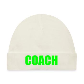 Coach - Baby Premium Organic Mütze - Naturweiß - Vorne