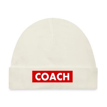 Coach - Baby Premium Organic Mütze - Naturweiß - Vorne