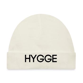 Hygge - Dänische Tradition - Lebensgefühl - Nett - Baby Premium Organic Mütze - Naturweiß - Vorne