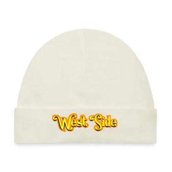 West Side - Baby Premium Organic Mütze - Naturweiß - Vorne