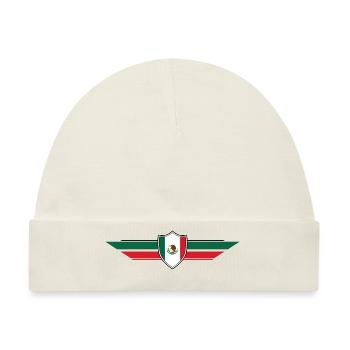 Mexiko Fan Weltmeisterschaft - Baby Premium Organic Mütze - Naturweiß - Vorne
