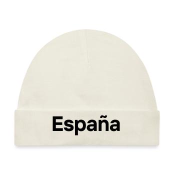 Espana - Baby Premium Organic Mütze - Naturweiß - Vorne