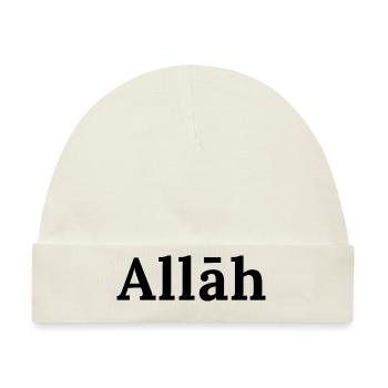 Allāh - Baby Premium Organic Mütze - Naturweiß - Vorne