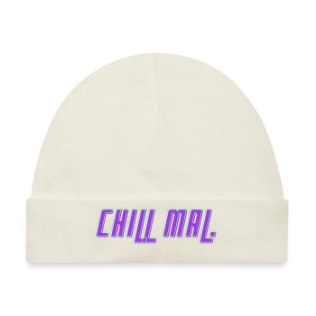 Chill mal. - Baby Premium Organic Mütze - Naturweiß - Vorne
