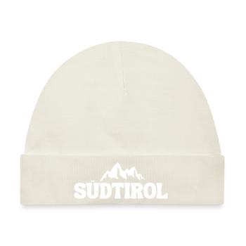 Südtirol - Baby Premium Organic Mütze - Naturweiß - Vorne