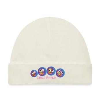 disco family, family, discokugel, disco - Baby Premium Organic Mütze - Naturweiß - Vorne