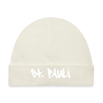 Sankt Pauli Hamburg St. Pauli - Baby Premium Organic Mütze - Naturweiß - Vorne