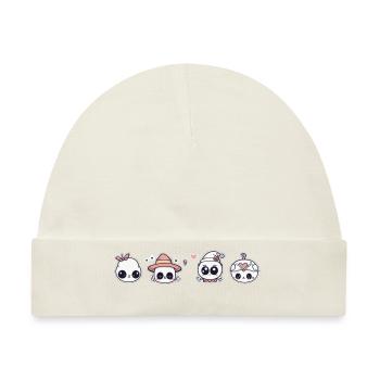 Süß - Baby Premium Organic Mütze - Naturweiß - Vorne