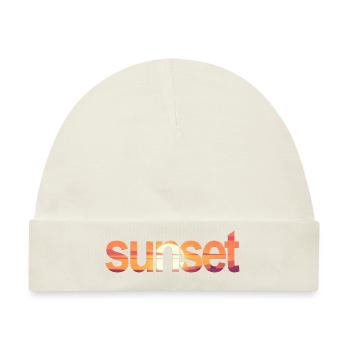sunset - Baby Premium Organic Mütze - Naturweiß - Vorne