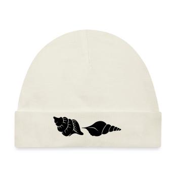 muscheln - Baby Premium Organic Mütze - Naturweiß - Vorne