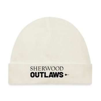 sherwood outlaws Dart - Baby Premium Organic Mütze - Naturweiß - Vorne