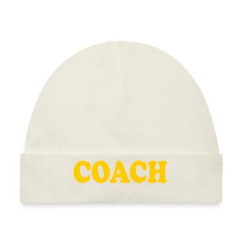 Coach - Baby Premium Organic Mütze - Naturweiß - Vorne