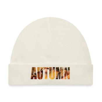 Autumn - Baby Premium Organic Mütze - Naturweiß - Vorne