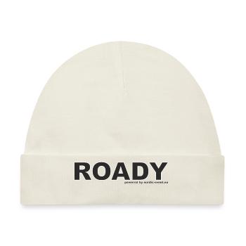 Roady 1 - Baby Premium Organic Mütze - Naturweiß - Vorne