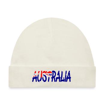 Australien Australia Sidney Cairns Darwin - Baby Premium Organic Mütze - Naturweiß - Vorne