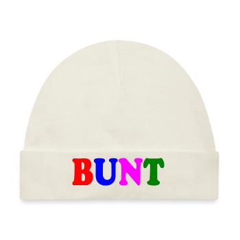 Bunt - Baby Premium Organic Mütze - Naturweiß - Vorne
