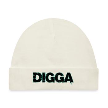 Digga - Baby Premium Organic Mütze - Naturweiß - Vorne