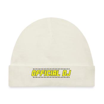 official dj 002 - Baby Premium Organic Mütze - Naturweiß - Vorne