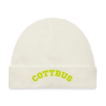 Cottbus - Baby Premium Organic Mütze - Naturweiß - Vorne
