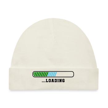 loading - Baby Premium Organic Mütze - Naturweiß - Vorne