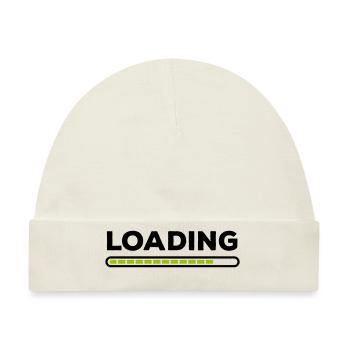Loading - Baby Premium Organic Mütze - Naturweiß - Vorne