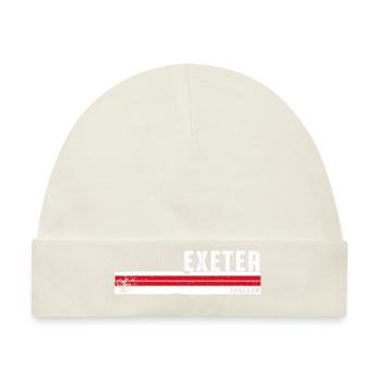 Exeter, England, Vintage-Design für Reisende - Baby Premium Organic Mütze - Naturweiß - Vorne