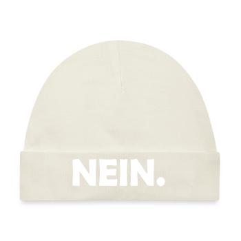 Nein - Baby Premium Organic Mütze - Naturweiß - Vorne