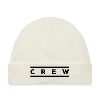 crew - Baby Premium Organic Mütze - Naturweiß - Vorne