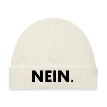 Nein - Baby Premium Organic Mütze - Naturweiß - Vorne