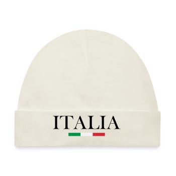 Italien, ein Land des Tourismus - Baby Premium Organic Mütze - Naturweiß - Vorne